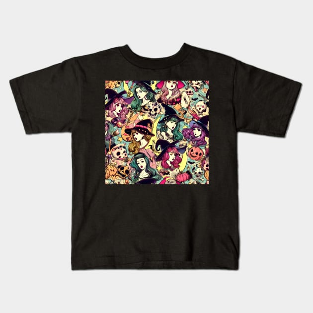 paganism Kids T-Shirt by vaporgraphic